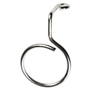 2" 316 Stainless Steel Bridle Ring with Loop Screw Mount