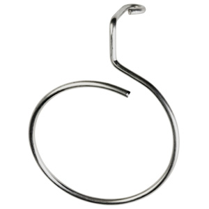 4" 316 Stainless Steel Bridle Ring with Loop Screw Mount