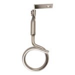WBR125ACSS 1-1/4″ 316 Stainless Steel Bridle Ring with 90° Angle Clip