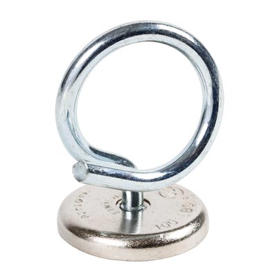1 1/4" Magnetic Bridle Ring, Short Stem Standoff