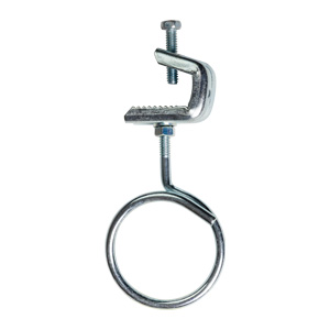 2" Bridle Ring with Pressed Beam Clamp, Bottom Mount