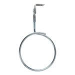 4" Bridle Ring with 90° Angle Clip