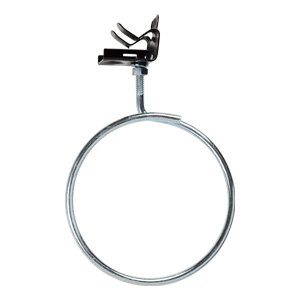 4" Bridle Ring with Hammer on Beam Clamp, 5/16"-1/2" Flange