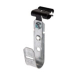 3/4" J Hook with Hammer on Beam Clamp 1/8"-1/4" Flange