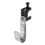 3/4" J Hook with Spring Steel Beam Clamp