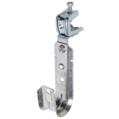1-5/16” Data J Hook with Angle Clip and 360˚ Pressed Beam Clamp