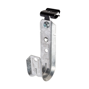1-5/16" J Hook with Hammer on Beam Clamp 1/8"-1/4" Flange