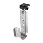 1-5/16" J Hook with Hammer on Beam Clamp for 5/16"-1/2" Flange