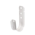 2" J Hook White