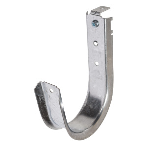 4" J Hook with 90° Angle Clip, 1/4" Hole