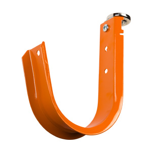 4″ Magnetic J Hook, Orange with 100lb WinnieMAG Magnet, Overhead Mount