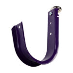 4" Magnetic J Hook, Purple with 100lb WinnieMAG Magnet, Overhead Mount