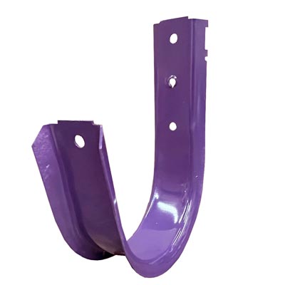 4” J Hook, Purple