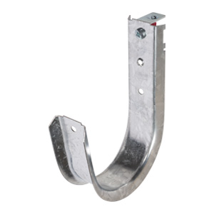 6" J Hook with 90° Angle Clip & Powder Actuated Pin
