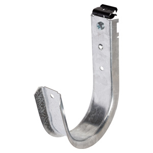 6" J Hook with Hammer on Beam Clamp for 1/8"-1/4" Flange