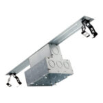 4-11/16″ Square Electrical Junction Box with Mounting Bracket, W16M Conduit Clip