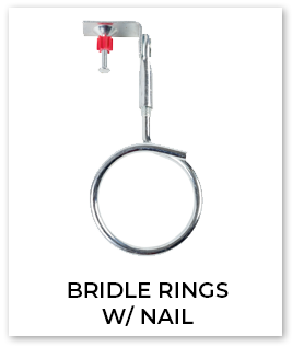Bridle Rings w/ Nail