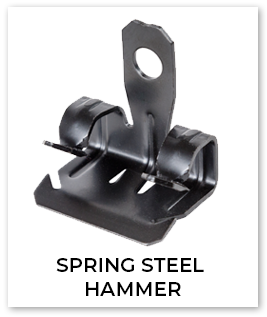 Spring Steel Happer Clamps