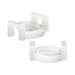 Cable Tie Mount for 0.19″ Tie, White
