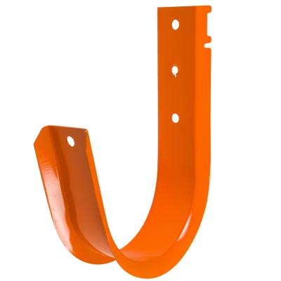 4" Orange J Hook