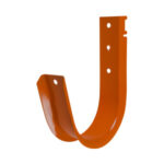 4" J Hook Orange