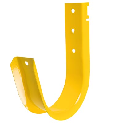 4" Yellow J Hook