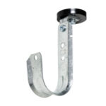 2" Magnetic J Hook with 150lb UHD Magnet, Overhead Mount, 360° Rotation