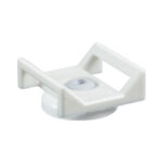 26lb Magnetic Hook & Loop Cable Manager, All White, 500 Pack