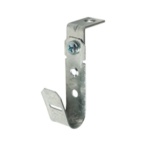 3/4" J Hook with 90° Angle Clip, 3/8″ Hole