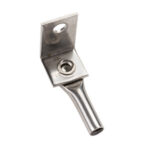 90° 316 Stainless Steel Angle Clip with 1/4-20 Threaded Eyelet