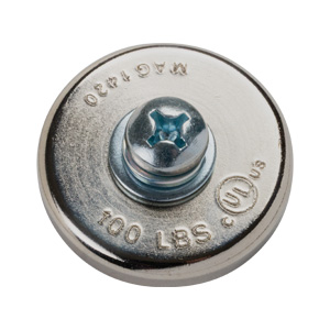 100 lb 1/4-20 Magnet Mount, 1/2" Screw
