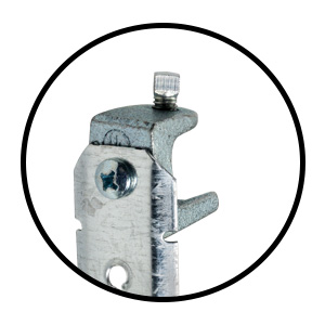 J Hook with Malleable Beam Clamp