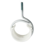 2" Bridle Ring with Saddle, All White