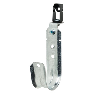 J Hook with Z Purlin Angled Hammer on Clamp for 0.06"-0.10" Flange, 360° Rotation