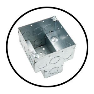 T Box™ 4″ Square Electrical Junction Box