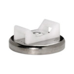 100 lb Magnetic Cable Tie Manager, 0.378, White