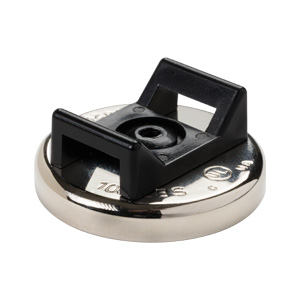 100 lb Magnetic Cable Tie Manager, 0.50, UV, Black