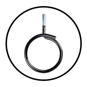 BlackOUT Bridle Rings