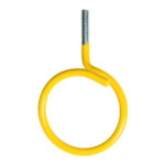 2" Bridle Ring with 1/4-20 Thread, 1.5" Stem, Yellow