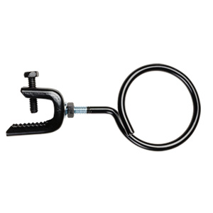 2" Bridle Ring with Pressed Beam Clamp, Side Mount, All Black