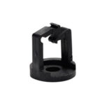 1/2″ Locking Gate Cable Holder, Black