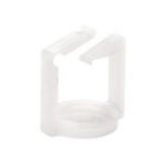 3/4" Locking Gate Cable Holder, White