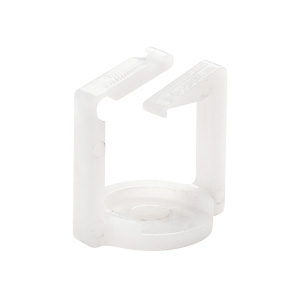 3/4" Locking Gate Cable Holder, White