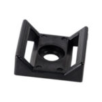 Hook & Loop Cable Tie Mount, Black