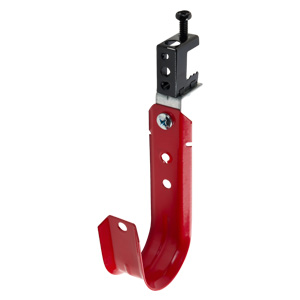 Red J Hook with Beam Clamp