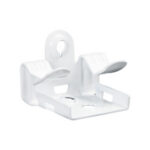 Hammer on Beam Clamp for Bottom Mount, 5/16"-1/2" Flange, White