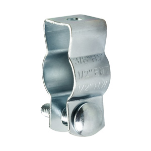 Conduit Hanger for 1/2" EMT, 3/8", 1/2" Rigid/IMC with Bolt, Nut, #0