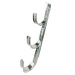 WJHTHD-3JH64SD J Hook Tree, 3x 4″ J Hook, 3-Tier, Single-Sided