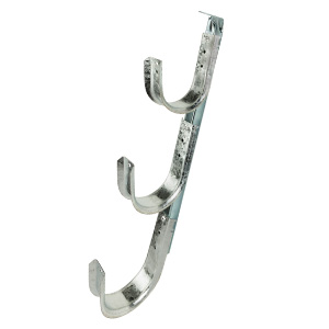 WJHTHD-3JH64SD J Hook Tree, 3x 4″ J Hook, 3-Tier, Single-Sided