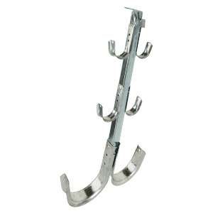 WJHTHD-4JH3264DBL J Hook Tree, 4x 2″ & 2x 4″ J Hook, 3-Tier, Double-Sided